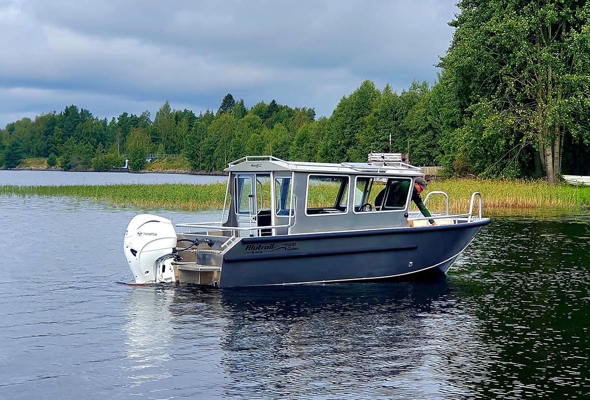 Alutroll 630 Cabin hytillinen alumiinivene